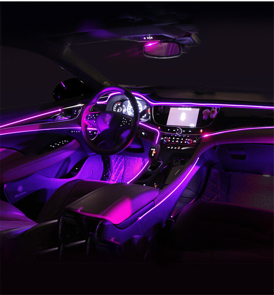 5 in 1 Car Led Strip Lights with App Control